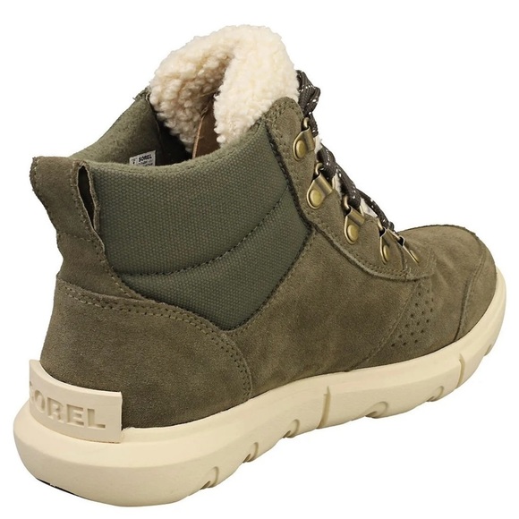 SOREL Explorer Next Carnival Waterproof Stone Green Hiking Boots Women’s US 8.5 - Picture 5 of 9